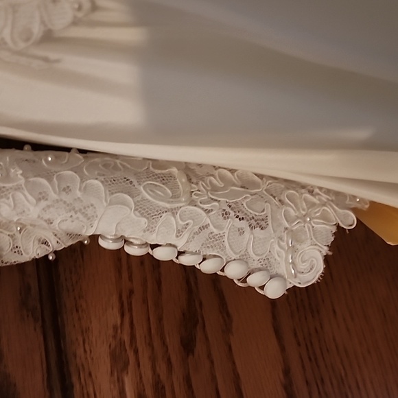 Int. Ladies Garment Workers Union Vtg. Victorian Wedding gown sold as is - Picture 6 of 10